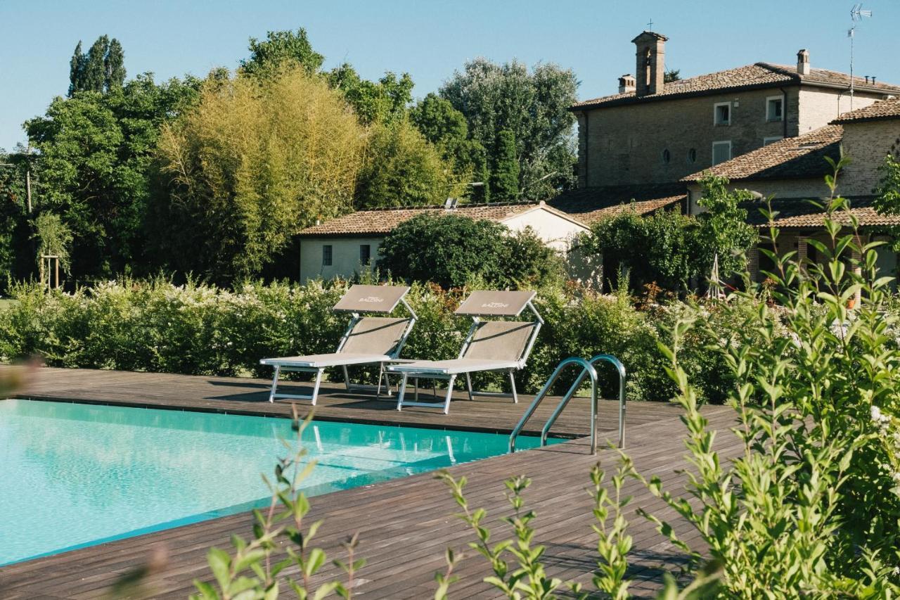 Agriturismo Palazzo Baldini Villa Bagnacavallo Dış mekan fotoğraf